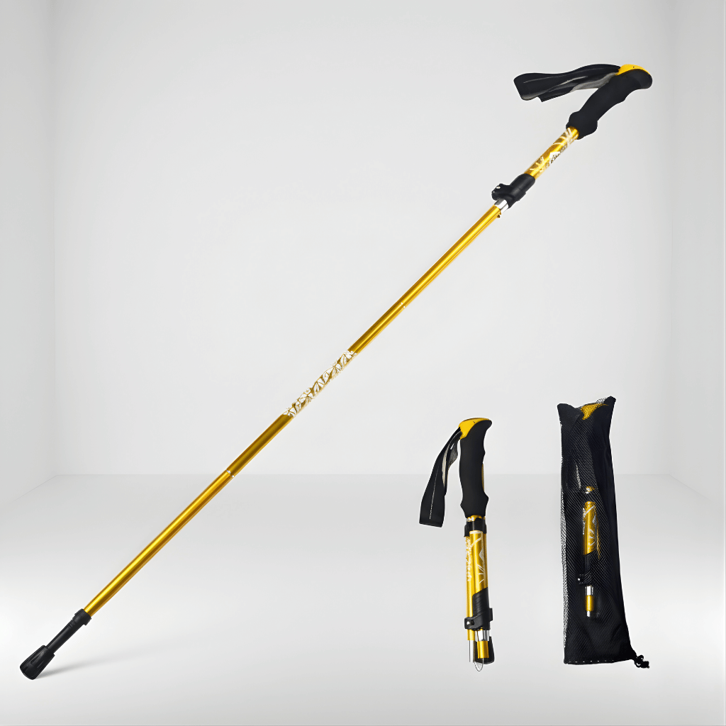 Bâton Randonnée & Marche Pliable 5 Sections | AJ TrekZ 130