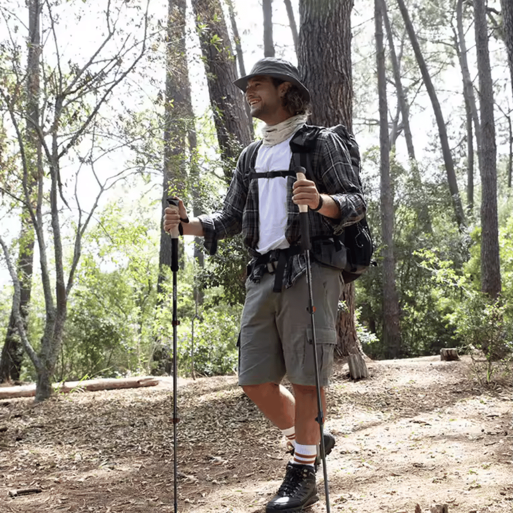 Set Bâtons Randonnée & Marche Carbone Télescopiques | AJ Carbon TL