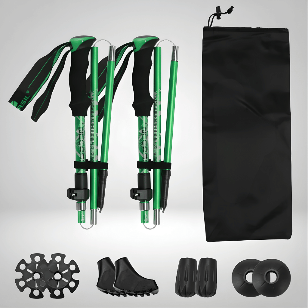 Set de Trail complet pliables télescopiques | AJ Trek TL EVA