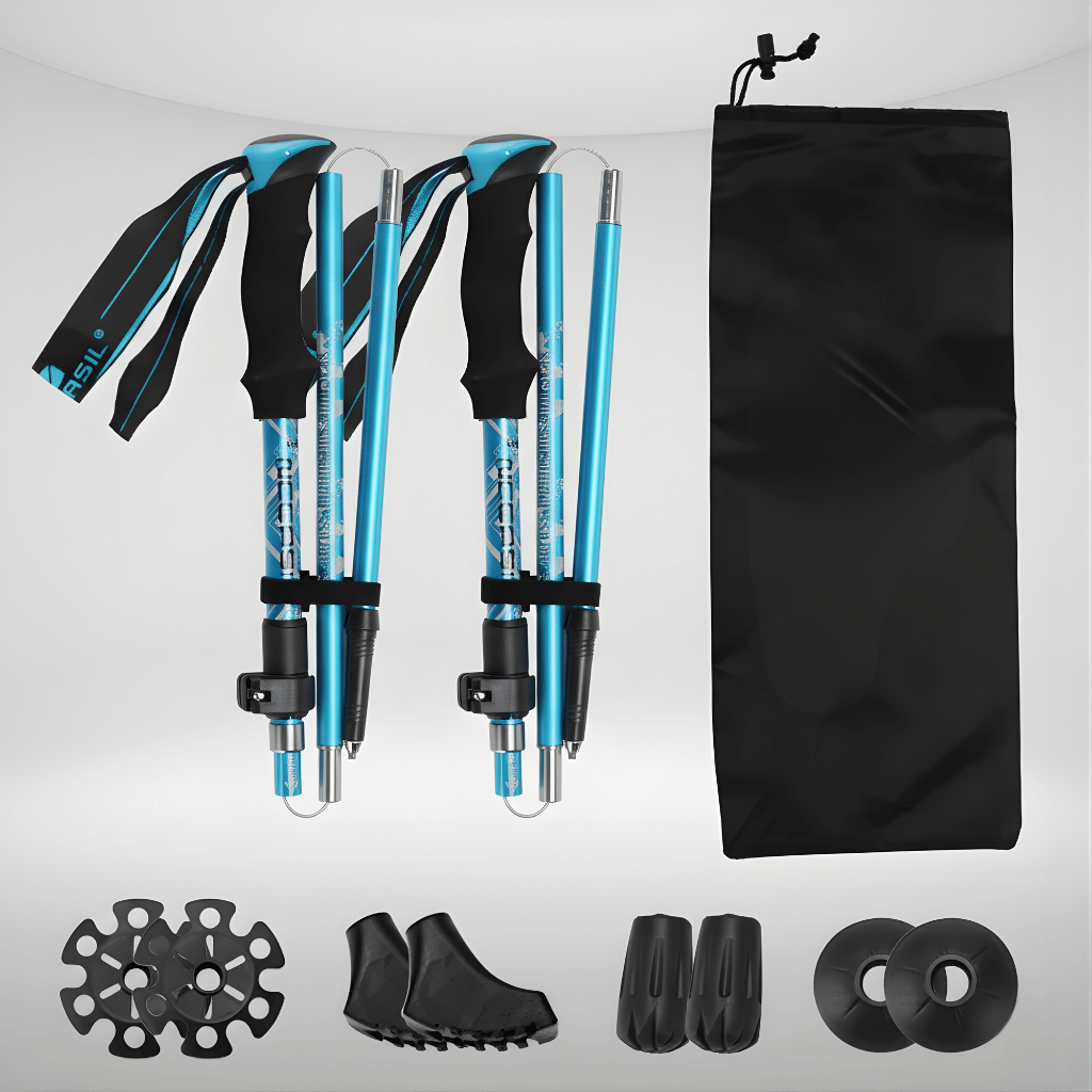 Set de Trail complet pliables télescopiques | AJ Trek TL EVA