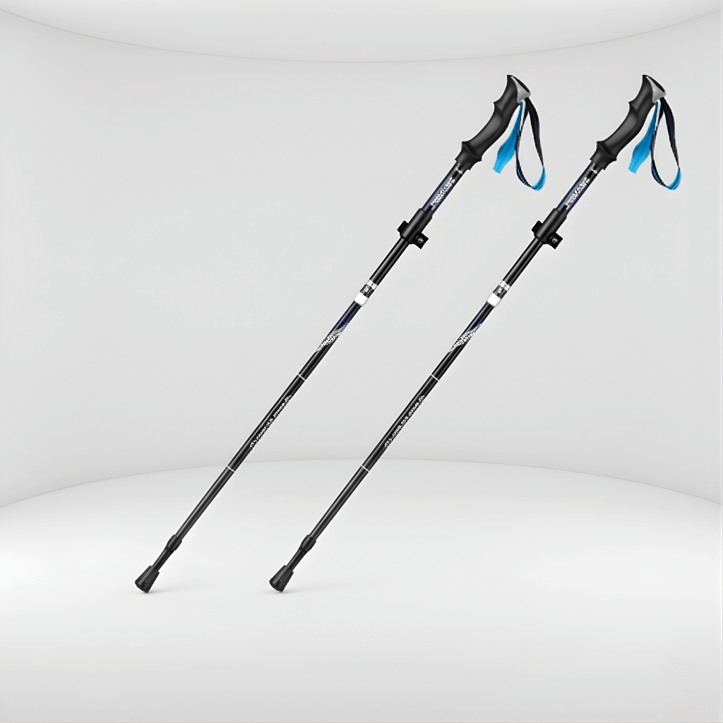 Set bâtons de randonnée pliables 95–110 / 115–135 cm | AJ FlipLock
