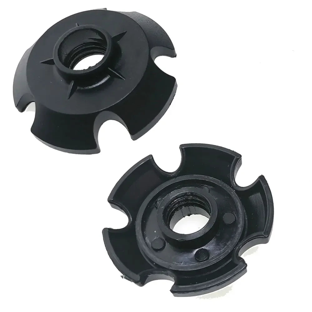 Set universel 6 pièces — embouts & rondelles de remplacement pour bâtons de randonnée / nordique / trekking