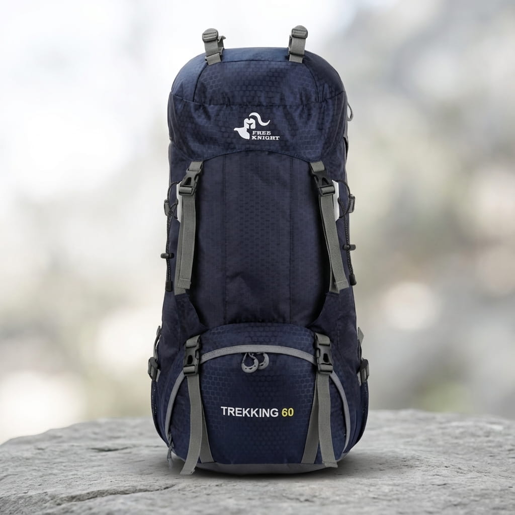 Sac à Dos Randonnée 60L Étanche & Robuste | AJ Expedition Pro 60