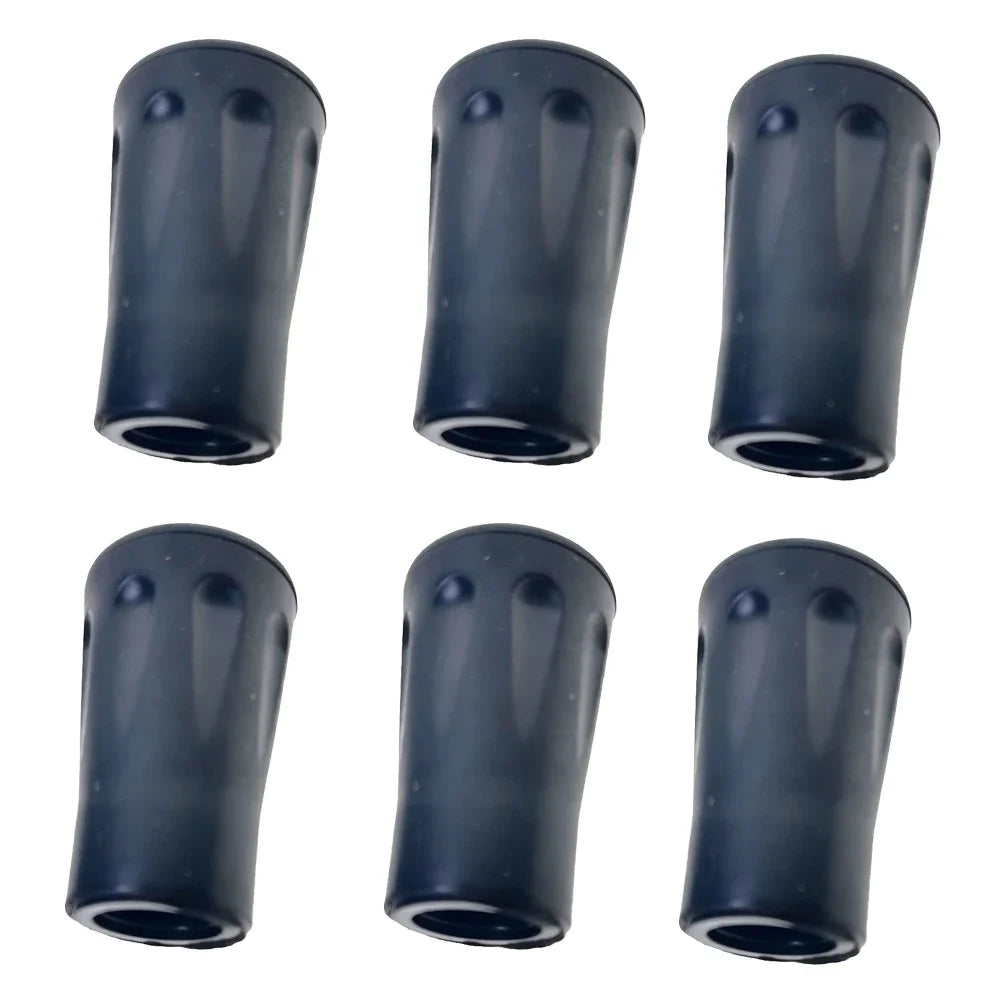 Set universel 6 pièces — embouts & rondelles de remplacement pour bâtons de randonnée / nordique / trekking