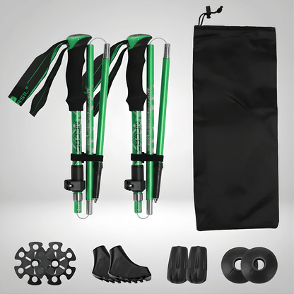 Set de Trail complet pliables télescopiques | AJ Trek TL EVA