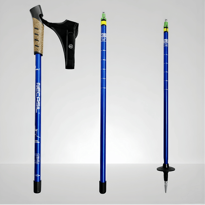 Bâtons marche nordique 63–135 cm  | AJ Nordik 7075