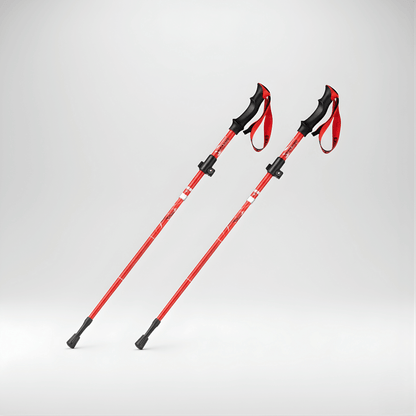 Set bâtons de randonnée pliables 95–110 / 115–135 cm | AJ FlipLock