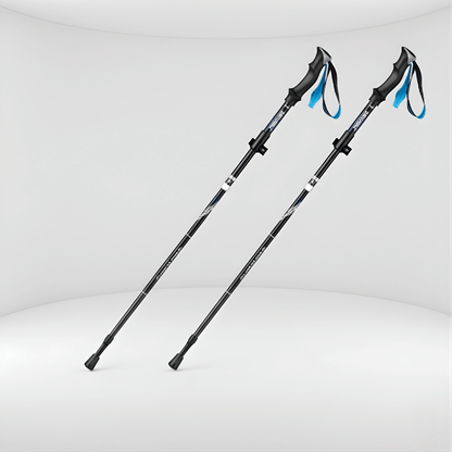 Set bâtons de randonnée pliables 95–110 / 115–135 cm | AJ FlipLock