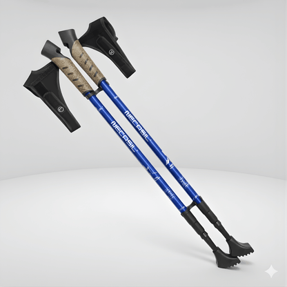 Bâtons marche nordique 63–135 cm  | AJ Nordik 7075