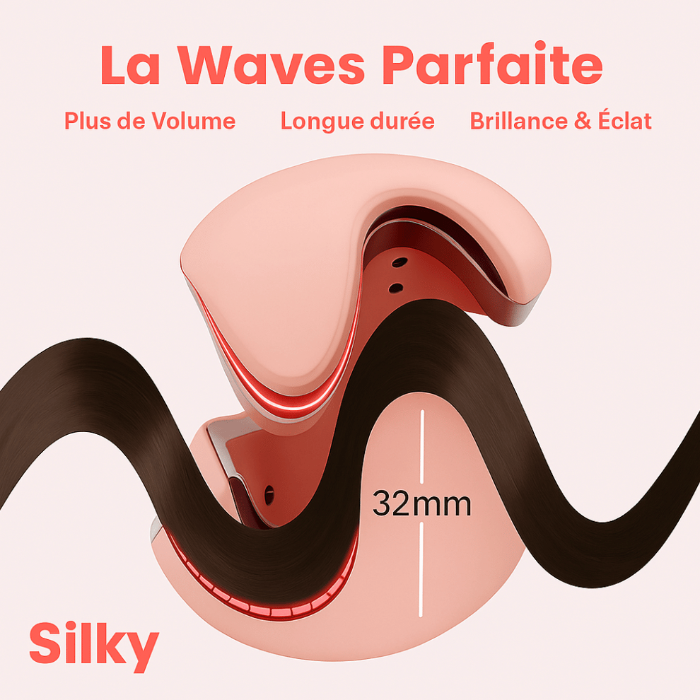 SilkyWaves® - Wavy Styler 2-en-1