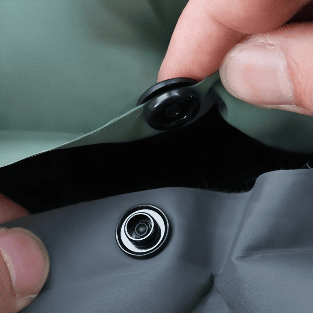 Matelas Gonflable 1 Personne Camping - Oreiller & Pompe Intégrés | AJ Compact Pro