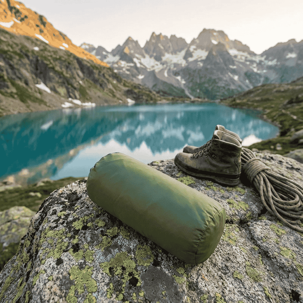 Matelas Gonflable 1 Personne Camping - Oreiller & Pompe Intégrés | AJ Compact Pro