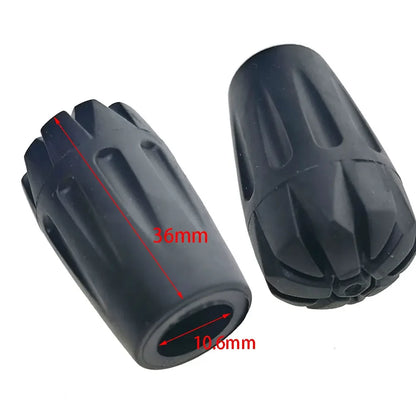 Set universel 6 pièces — embouts & rondelles de remplacement pour bâtons de randonnée / nordique / trekking