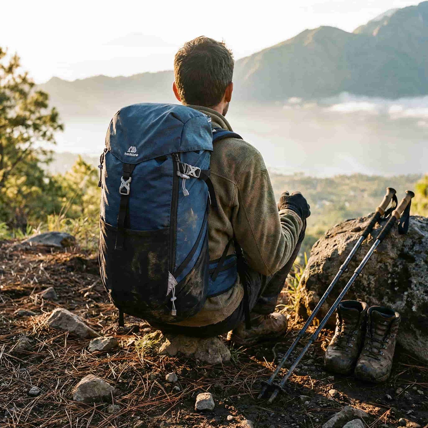 Sac à Dos Randonnée 50L Étanche & Ultraléger | AJ Summit Lite