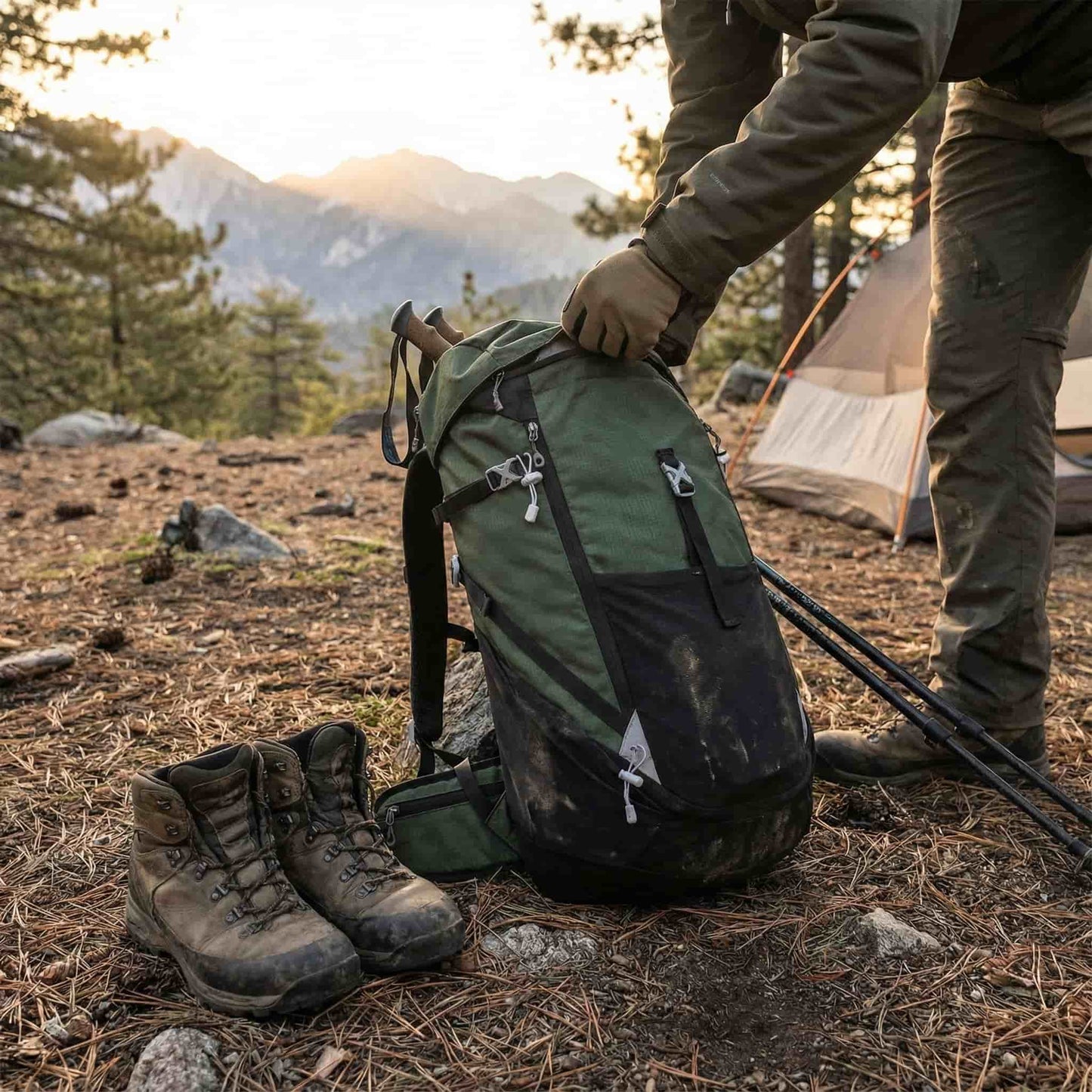 Sac à Dos Randonnée 50L Étanche & Ultraléger | AJ Summit Lite