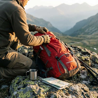 Sac à Dos Randonnée 60L Étanche & Robuste | AJ Expedition Pro 60