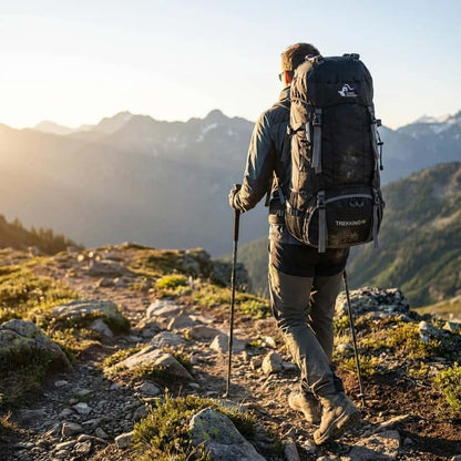 Sac à Dos Randonnée 60L Étanche & Robuste | AJ Expedition Pro 60