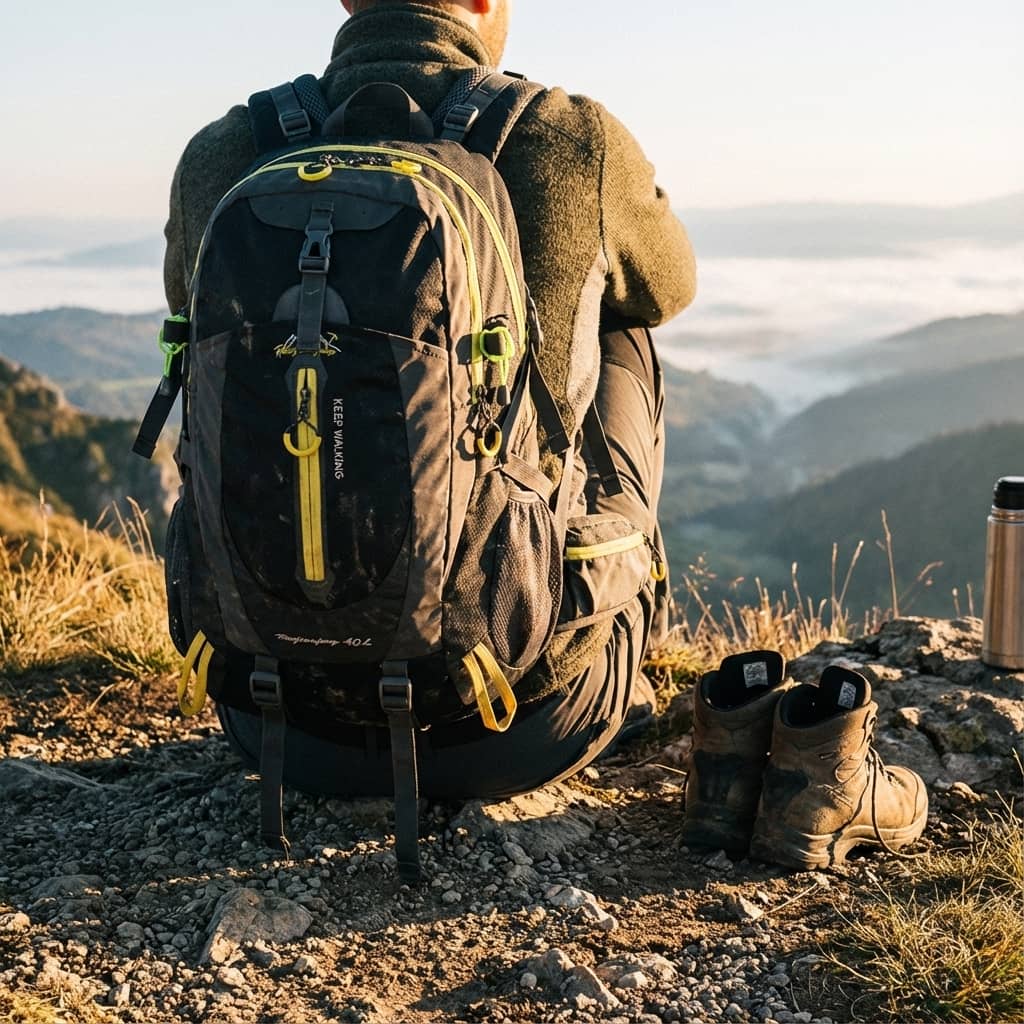 Sac à Dos Randonnée 40L Étanche & Ultraléger | AJ Trek Lite 40