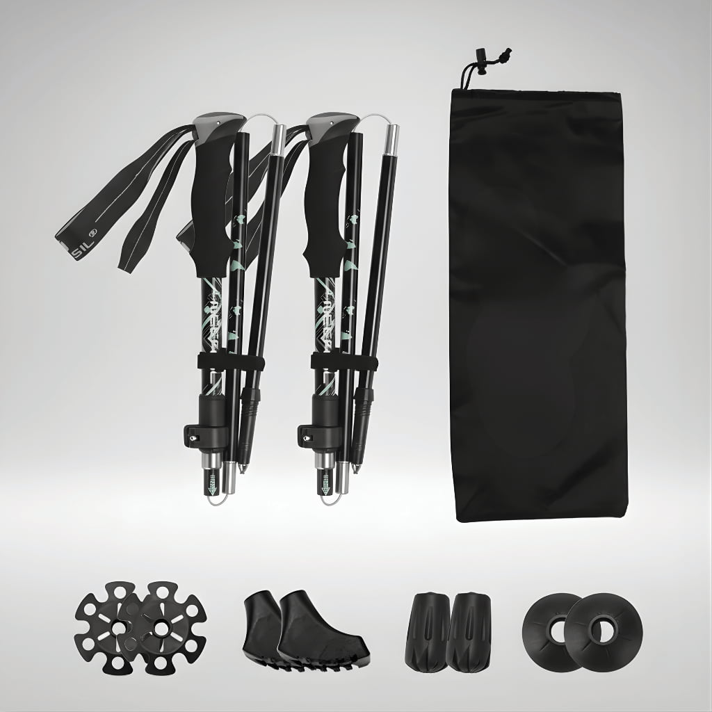 Set de Trail Complet Pliables & Télescopiques | AJ Trek TL EVA
