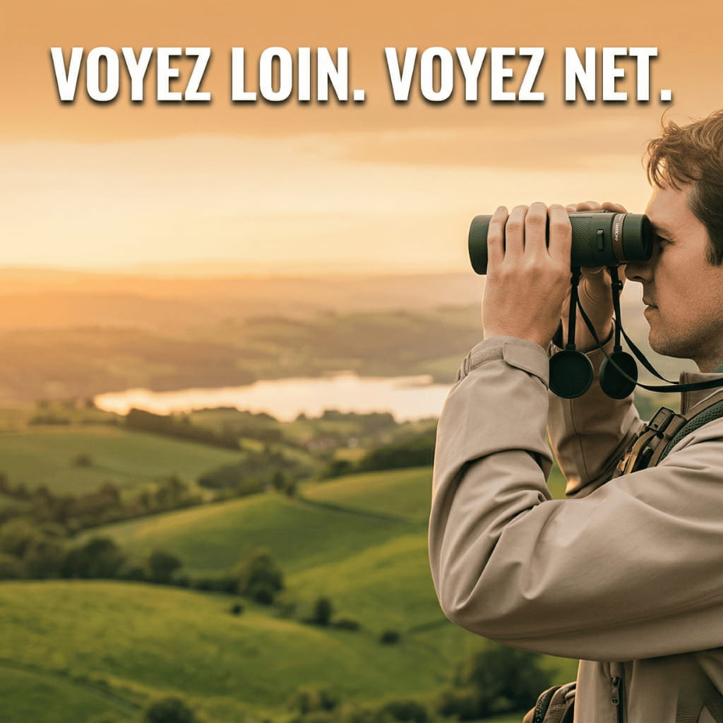 Jumelles 12×42 Verre ED - Randonnée & Observation Nature | IP67 Certifié