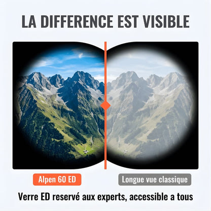 Alpen 60 | Longue Vue 25-75x60 Verre ED