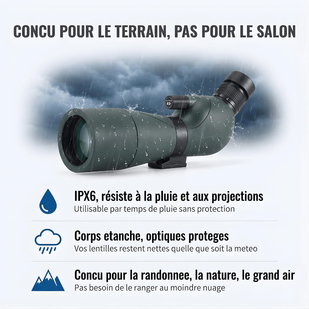 Alpen 60 | Longue Vue 25-75x60 Verre ED