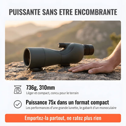 Alpen 60 | Longue Vue 25-75x60 Verre ED