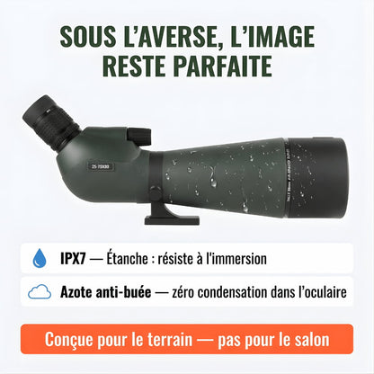 Alpen 80 | Longue Vue 25-75x80 Étanche IPX7