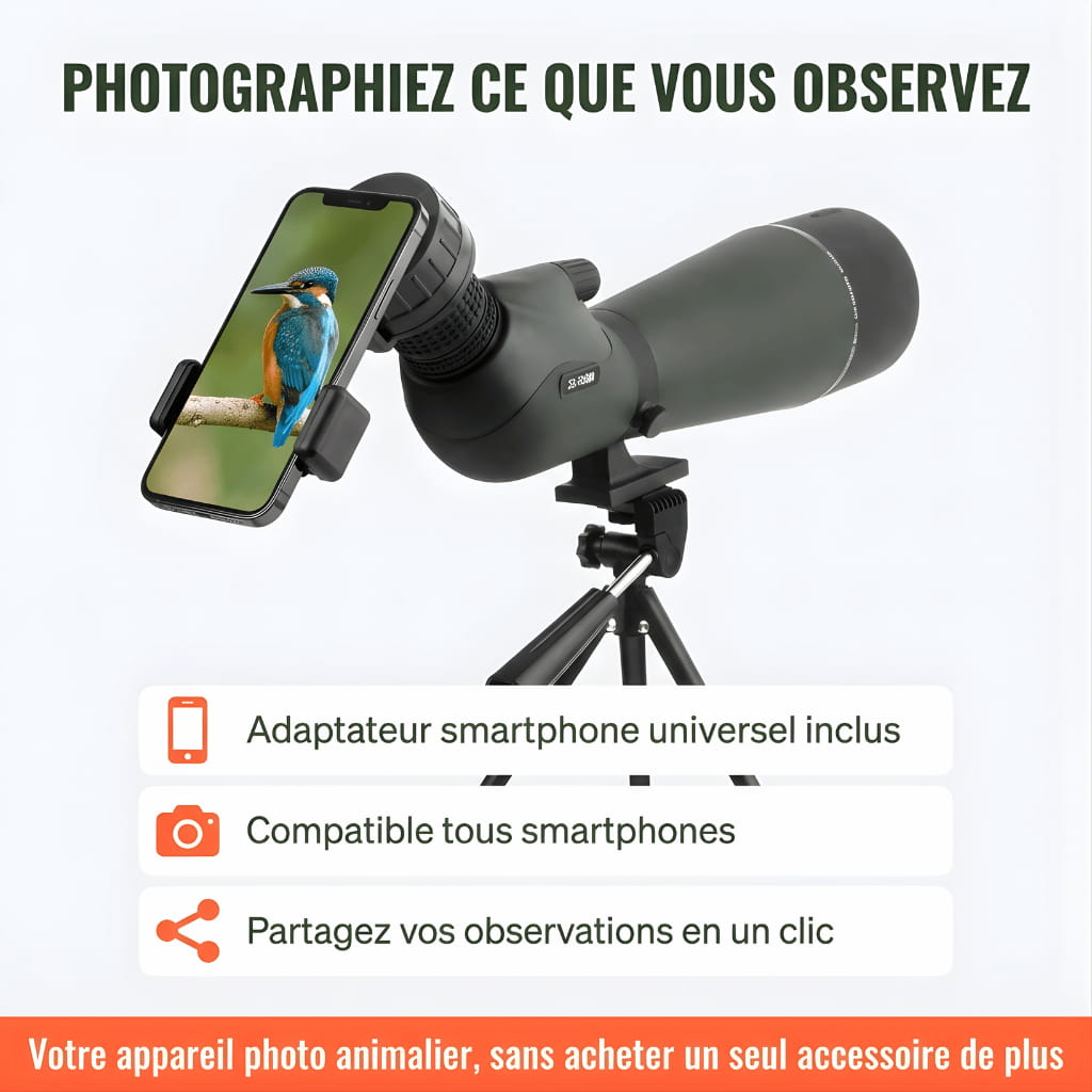 Alpen 80 | Longue Vue 25-75x80 Étanche IPX7