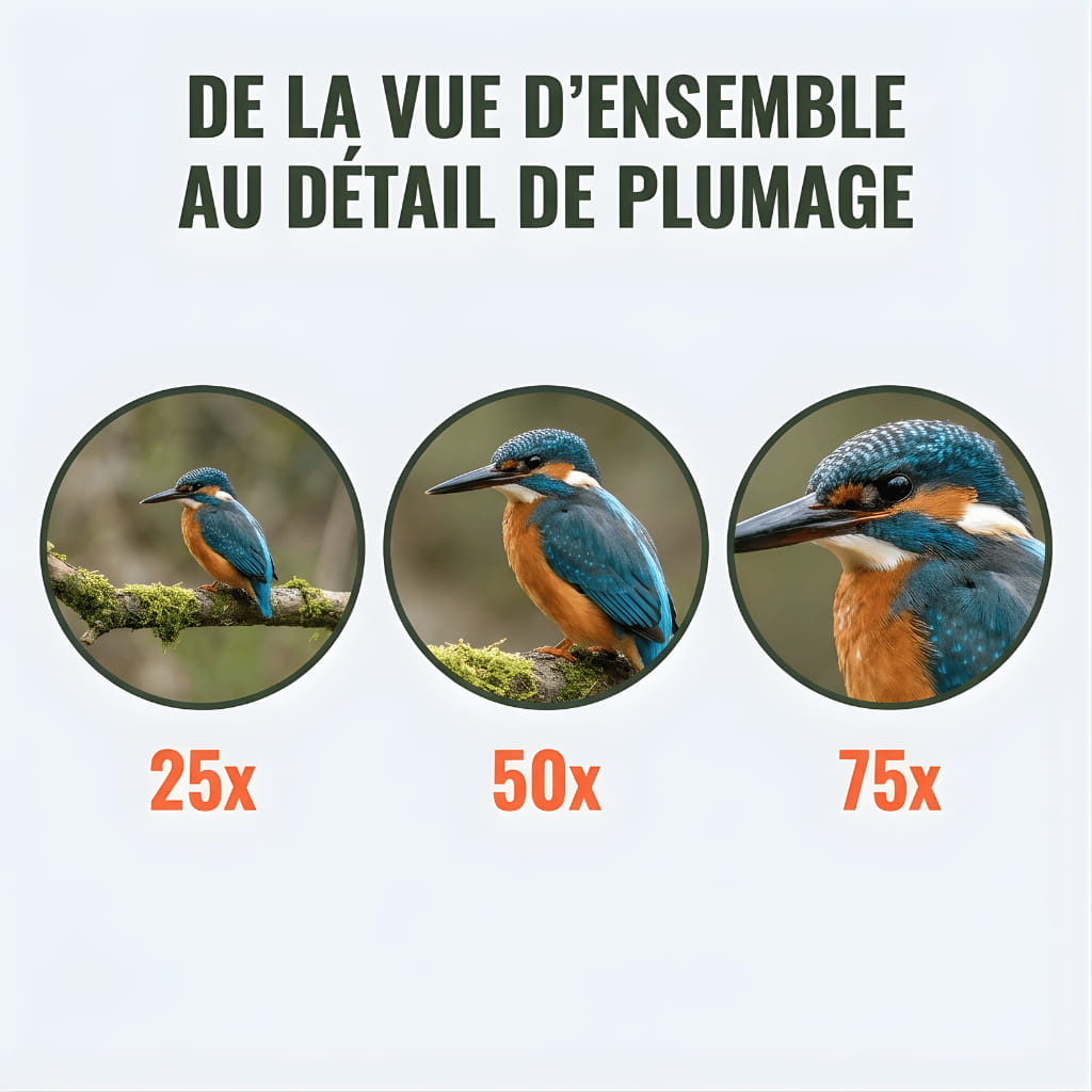 Alpen 80 | Longue Vue 25-75x80 Étanche IPX7